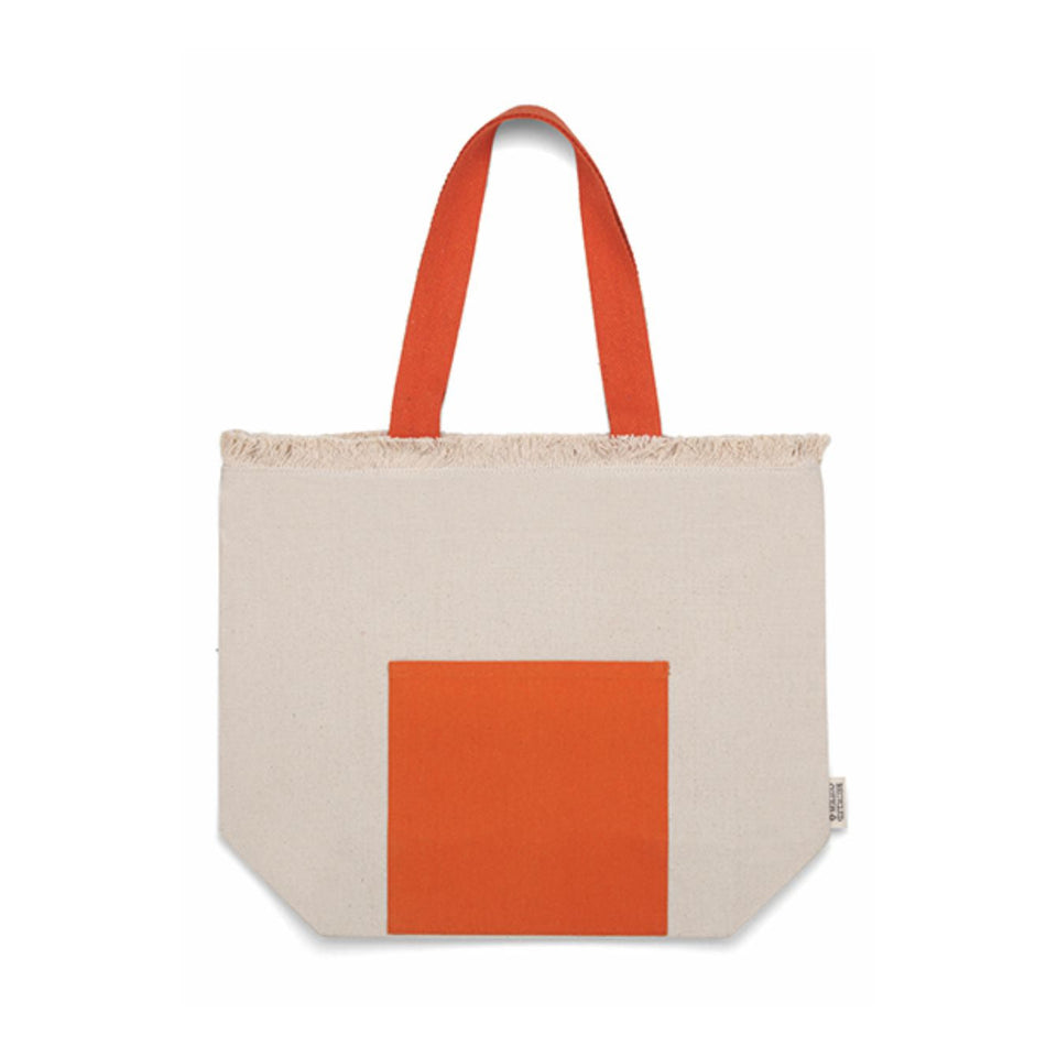 1142 MELANIA - Borsa Mare Cotone Riciclato personalizzato con logo - Pubblienne
