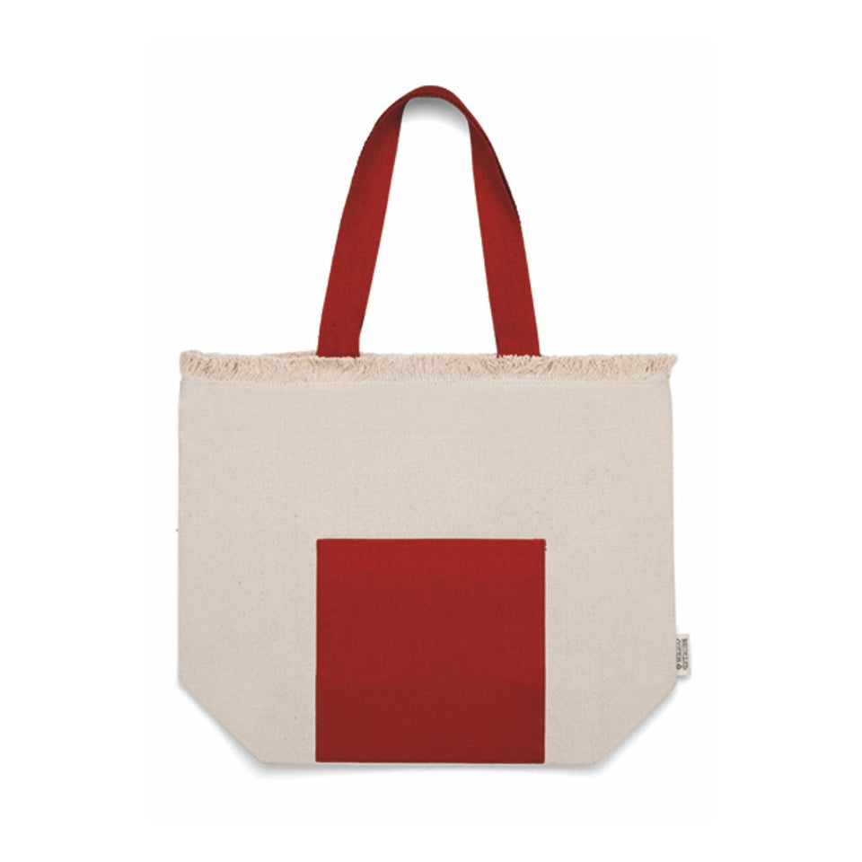 1142 MELANIA - Borsa Mare Cotone Riciclato personalizzato con logo - Pubblienne