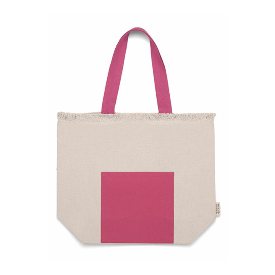 1142 MELANIA - Borsa Mare Cotone Riciclato personalizzato con logo - Pubblienne