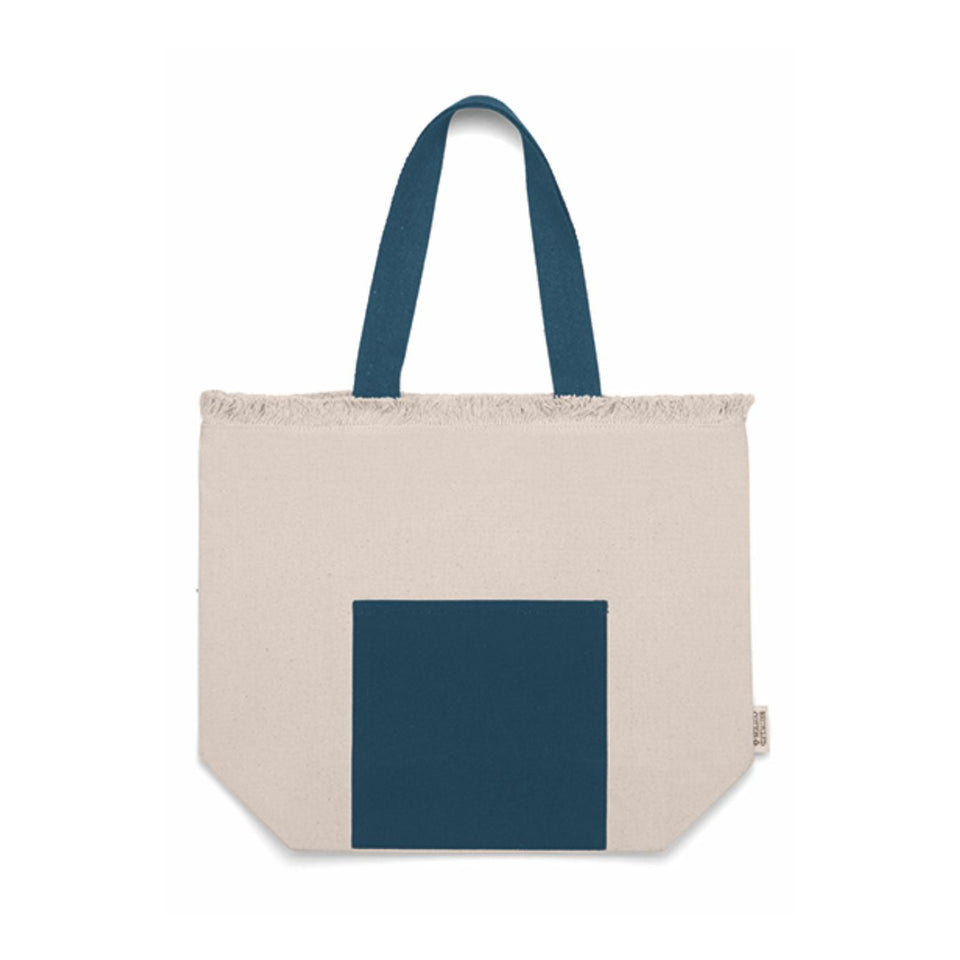1142 MELANIA - Borsa Mare Cotone Riciclato personalizzato con logo - Pubblienne