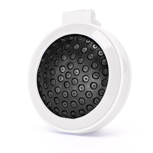 2643 Spazzola Pieghevole Rotonda con Specchio personalizzato con logo - Pubblienne
