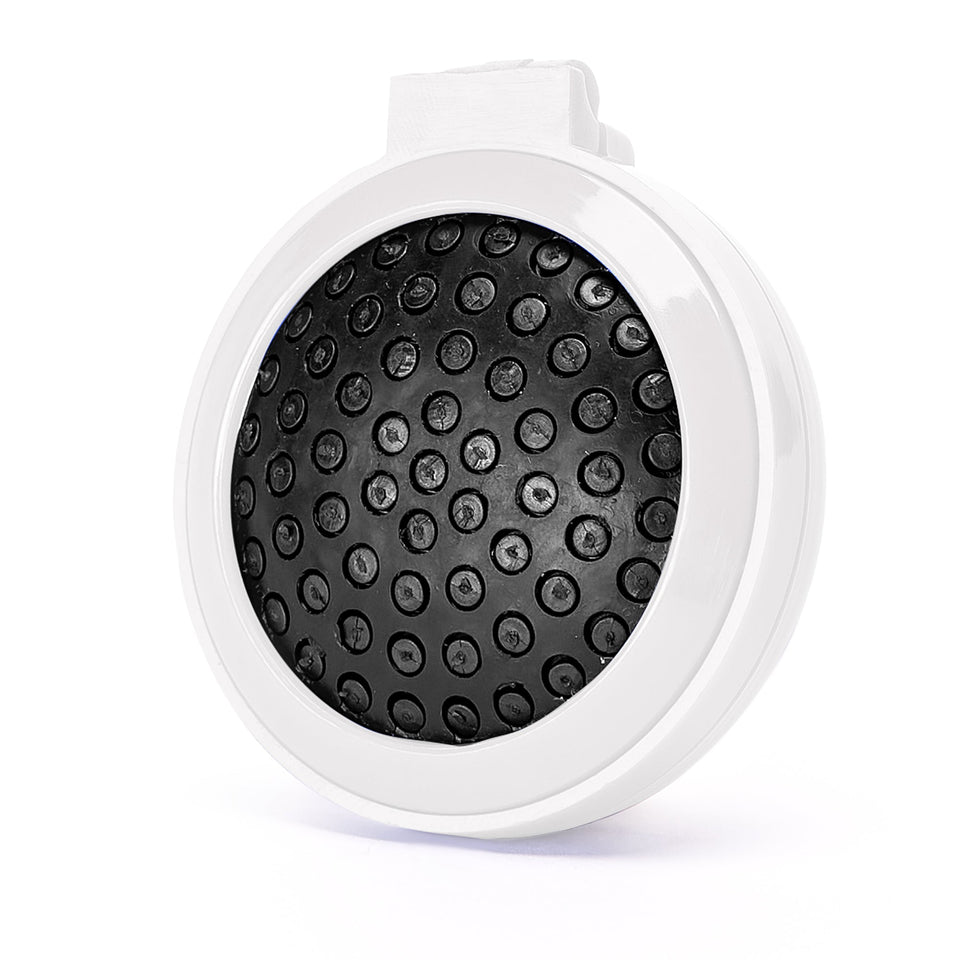 2643 Spazzola Pieghevole Rotonda con Specchio personalizzato con logo - Pubblienne
