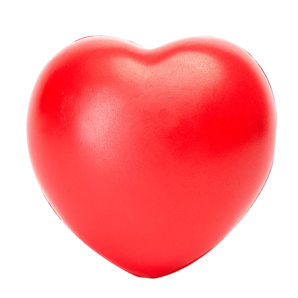 2641 Heart - Cuore Antistress In Tinta Unita personalizzato con logo - Pubblienne
