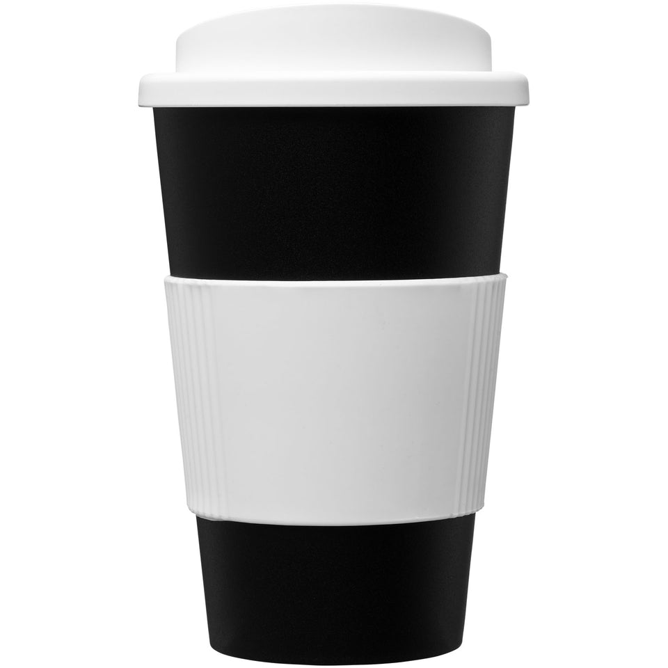 Tazza termica Americano® da 350 ml con grip personalizzato con logo - Pubblienne