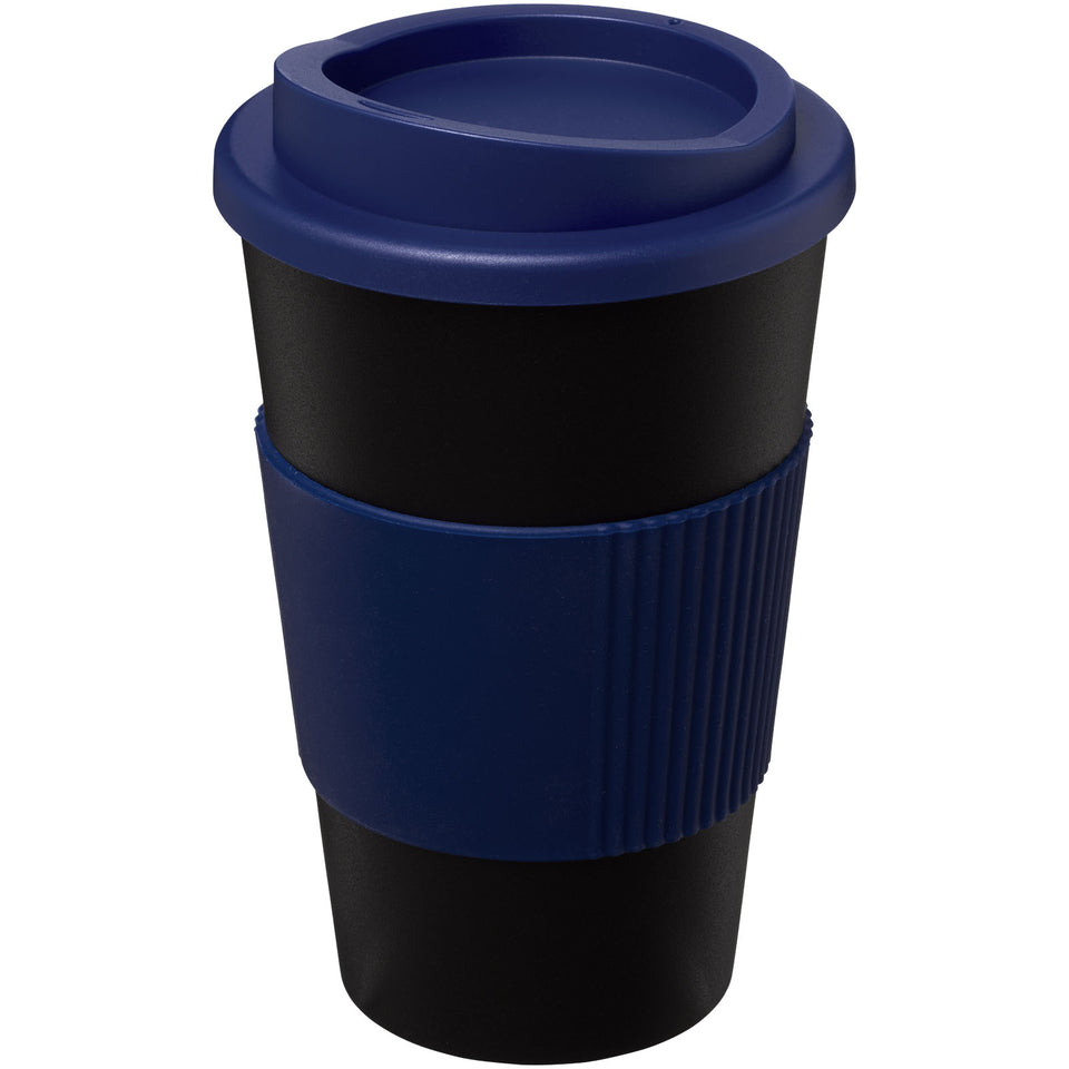 Tazza termica Americano® da 350 ml con grip personalizzato con logo - Pubblienne