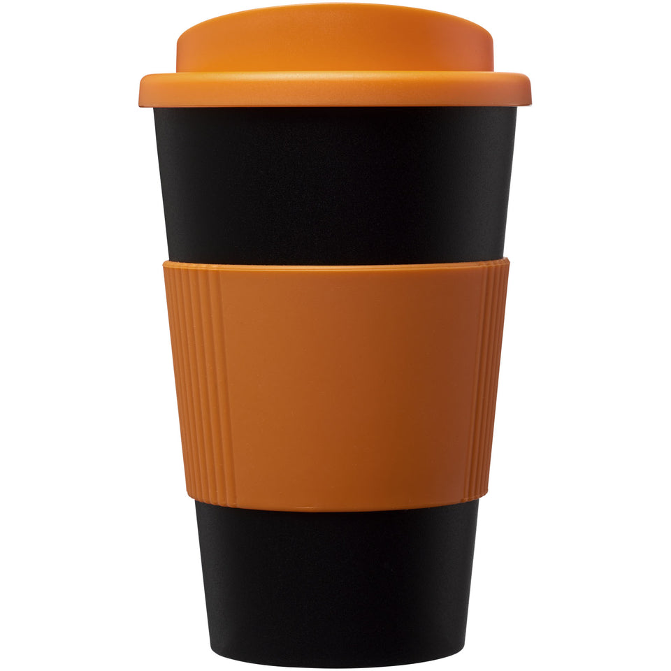 Tazza termica Americano® da 350 ml con grip personalizzato con logo - Pubblienne