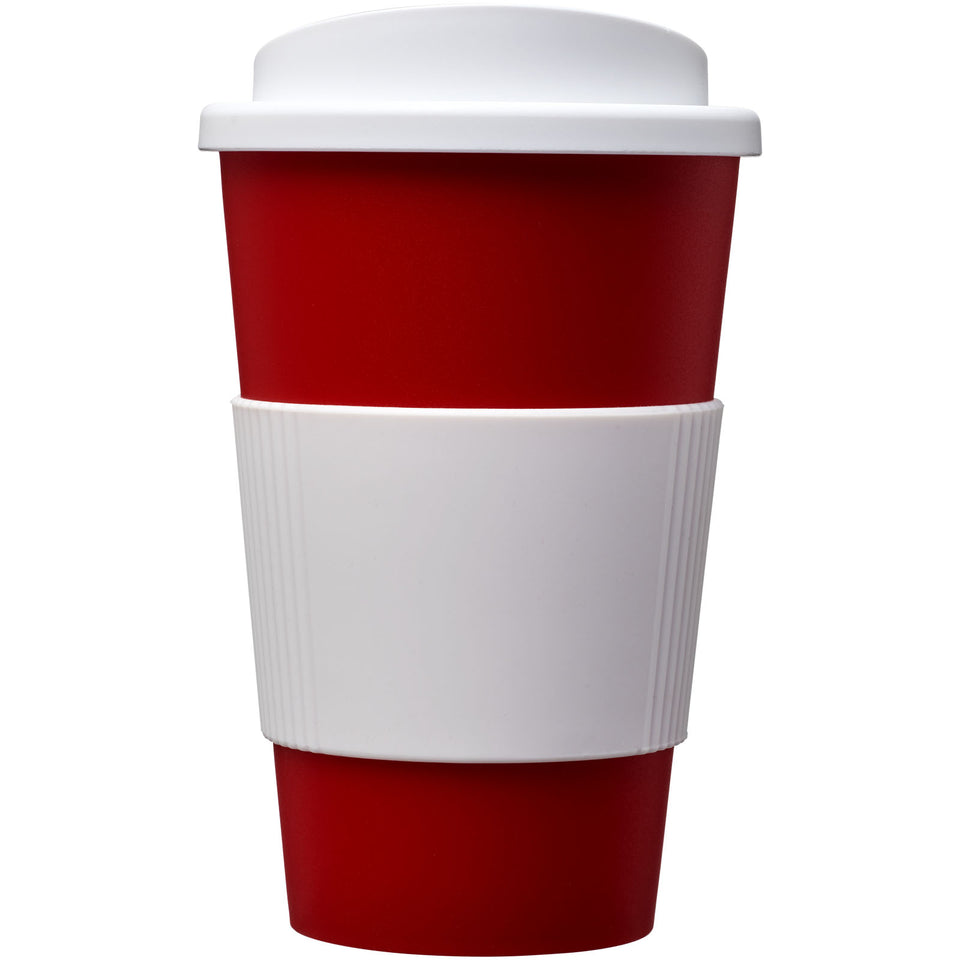 Tazza termica Americano® da 350 ml con grip personalizzato con logo - Pubblienne