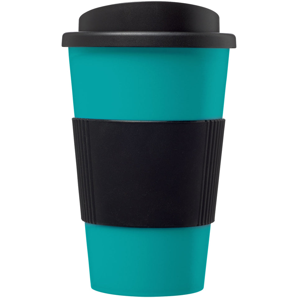Tazza termica Americano® da 350 ml con grip personalizzato con logo - Pubblienne