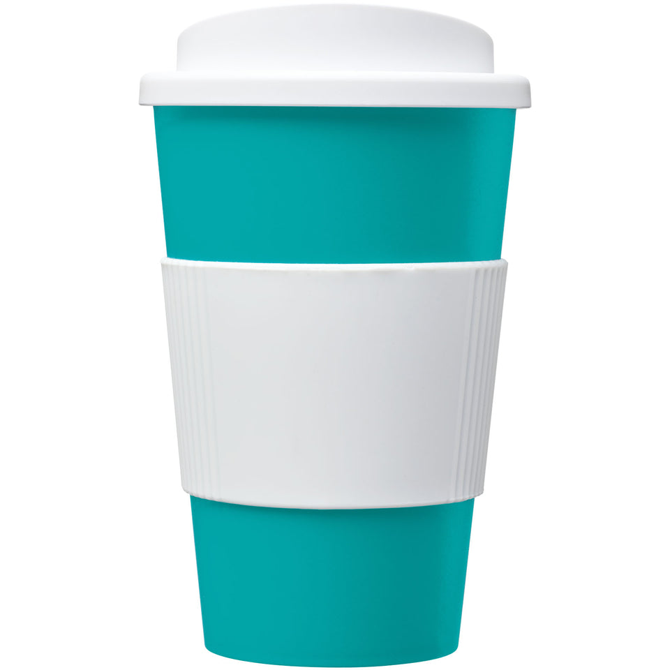 Tazza termica Americano® da 350 ml con grip personalizzato con logo - Pubblienne