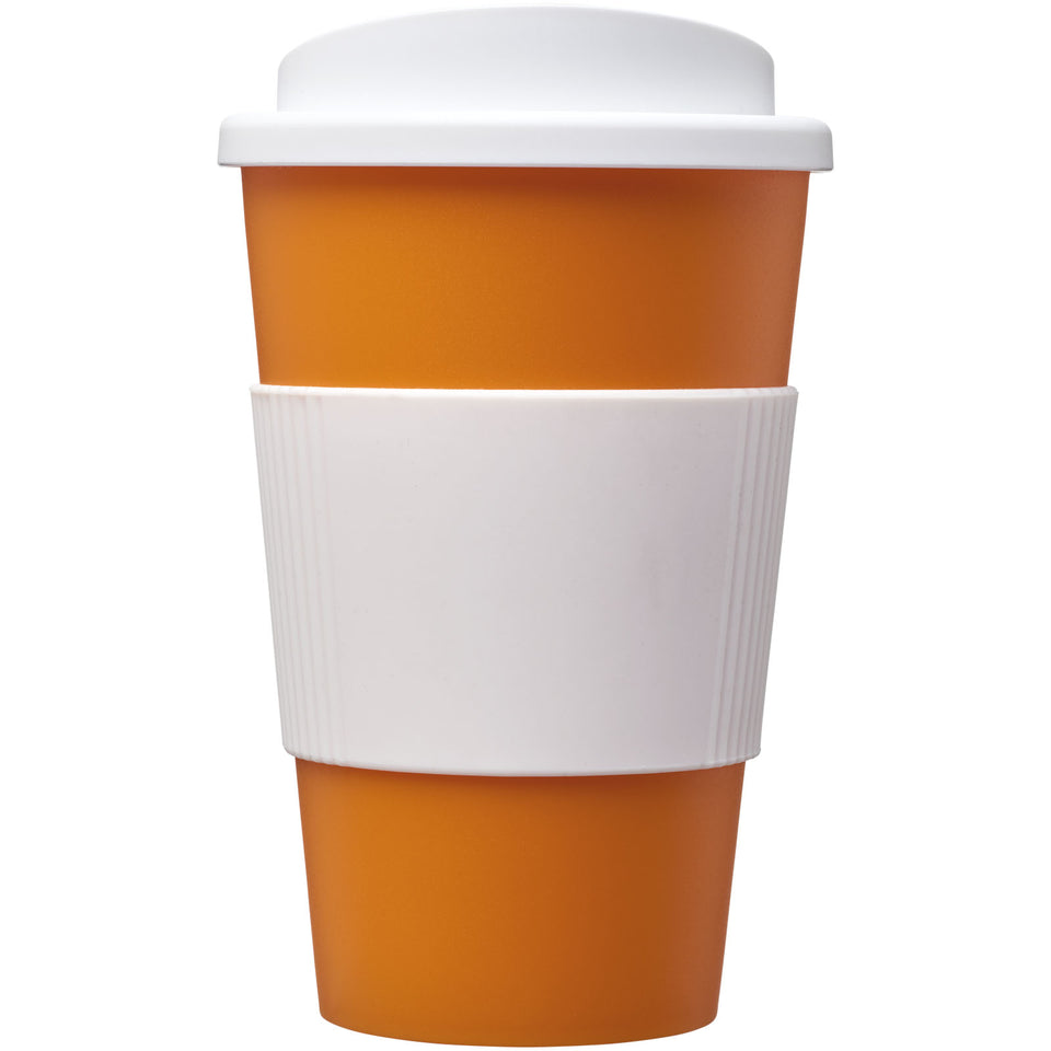 Tazza termica Americano® da 350 ml con grip personalizzato con logo - Pubblienne