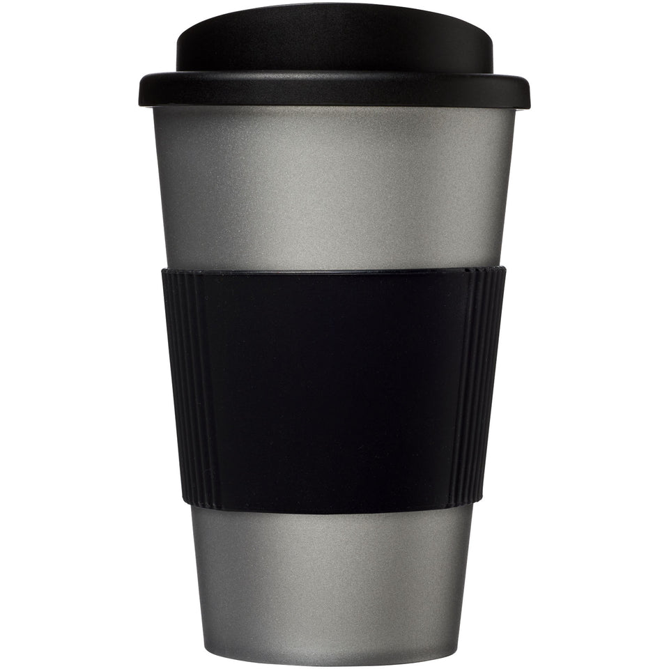 Tazza termica Americano® da 350 ml con grip personalizzato con logo - Pubblienne