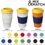 Tazza termica Americano® da 350 ml con grip personalizzato con logo - Pubblienne