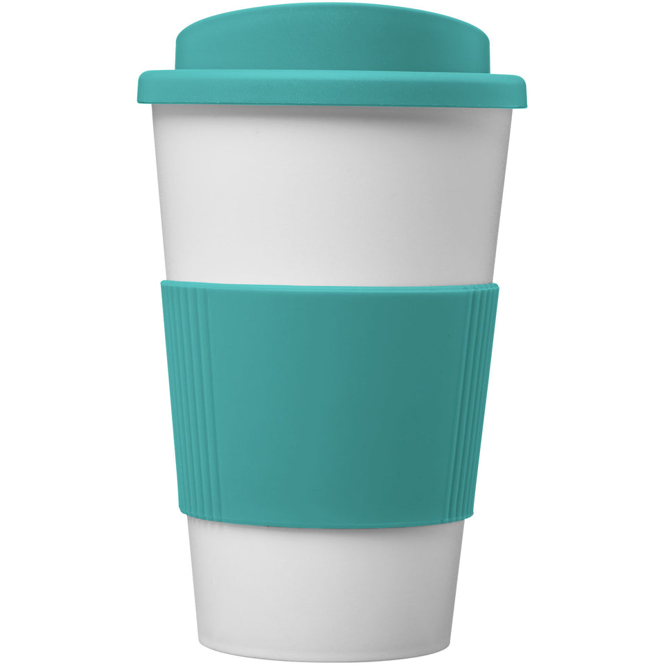 Tazza termica Americano® da 350 ml con grip personalizzato con logo - Pubblienne