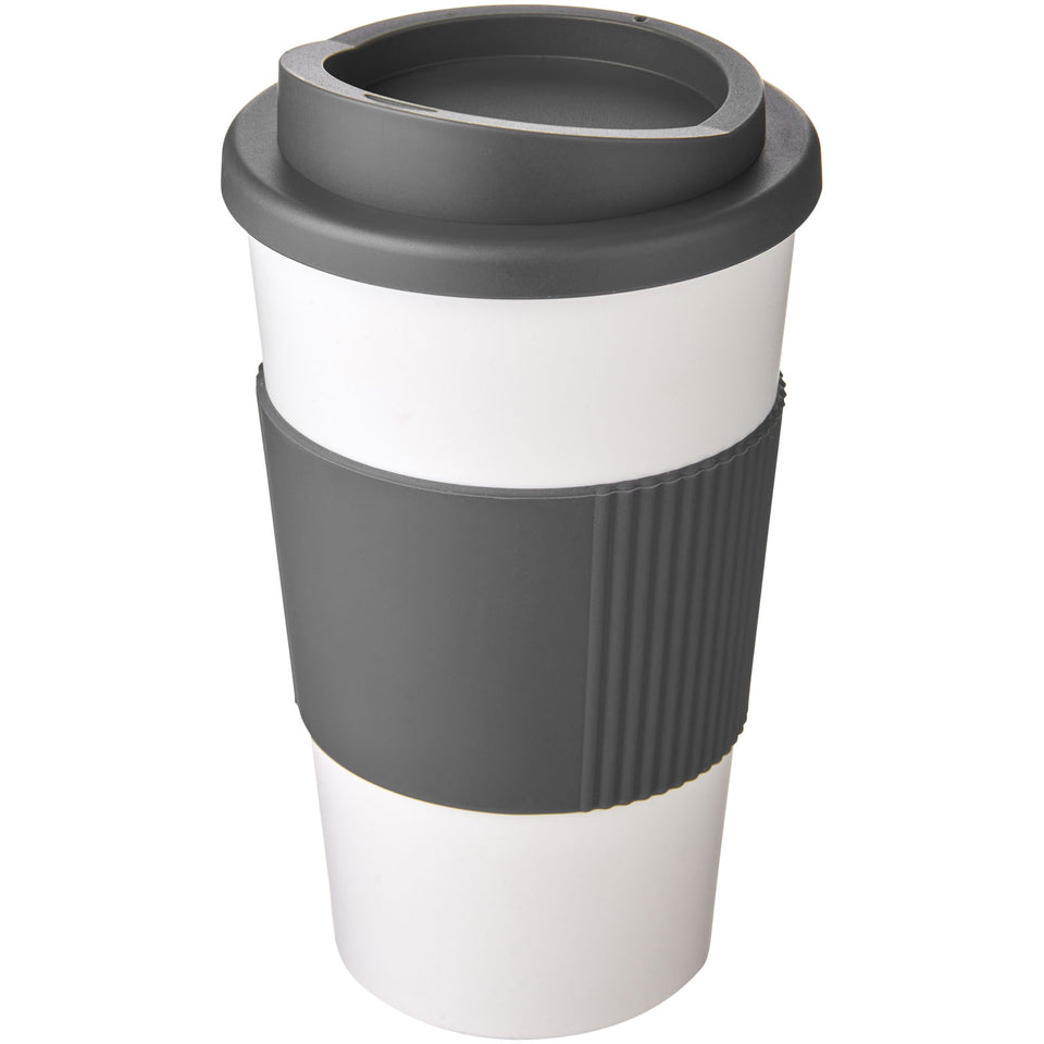 Tazza termica Americano® da 350 ml con grip personalizzato con logo - Pubblienne