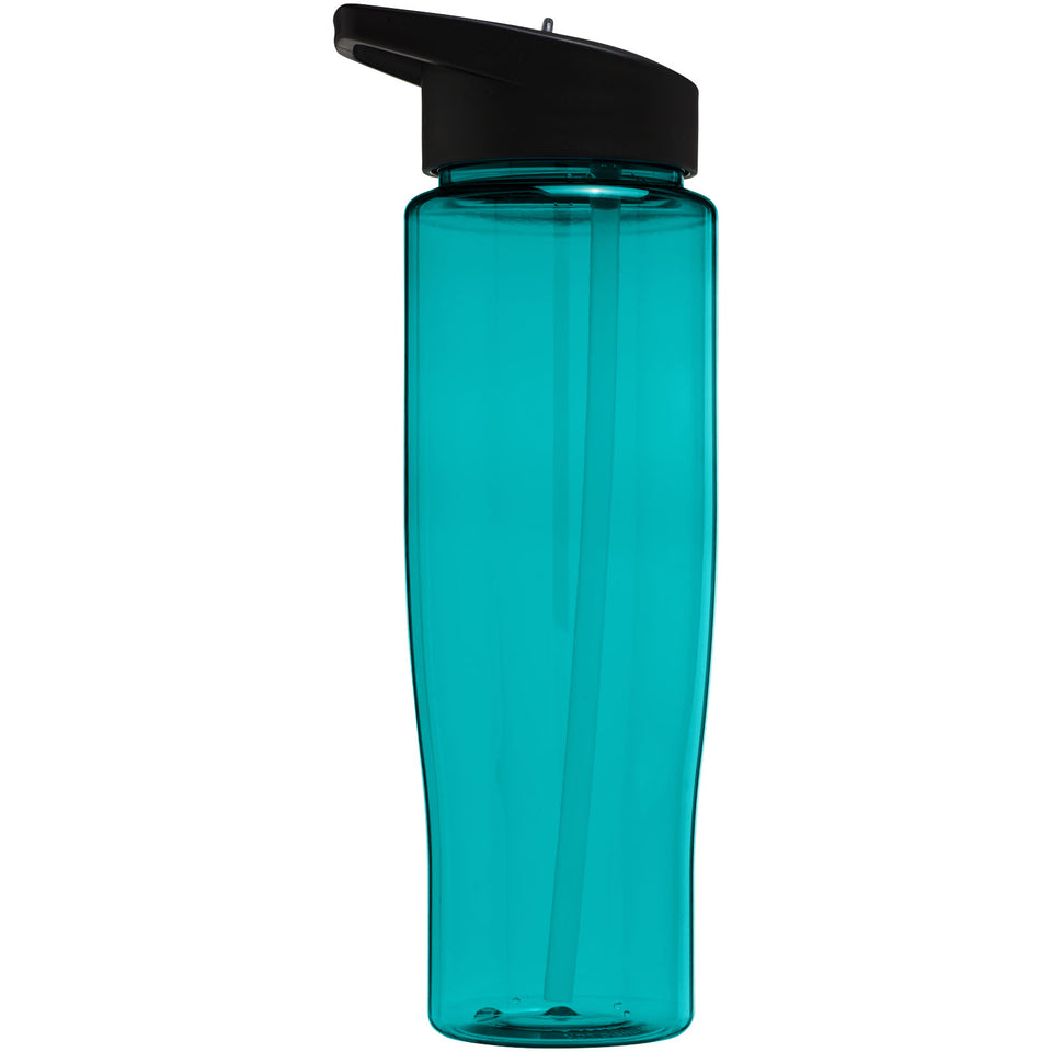 Borraccia sportiva H2O Active® Tempo da 700 ml con coperchio con beccuccio personalizzato con logo - Pubblienne