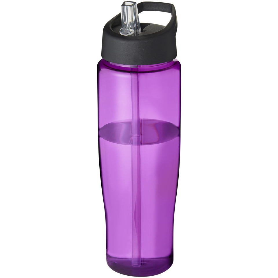 Borraccia sportiva H2O Active® Tempo da 700 ml con coperchio con beccuccio personalizzato con logo - Pubblienne