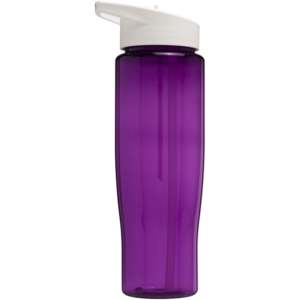 Borraccia sportiva H2O Active® Tempo da 700 ml con coperchio con beccuccio personalizzato con logo - Pubblienne