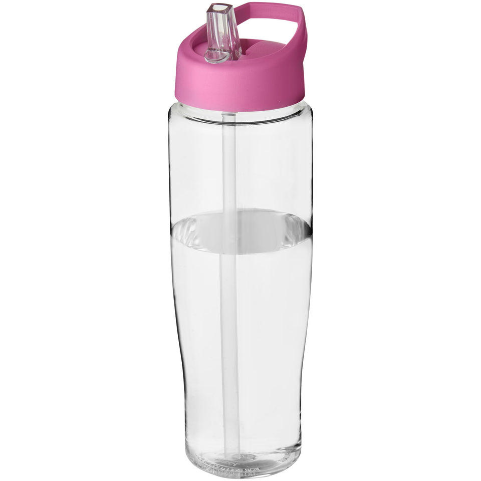 Borraccia sportiva H2O Active® Tempo da 700 ml con coperchio con beccuccio personalizzato con logo - Pubblienne