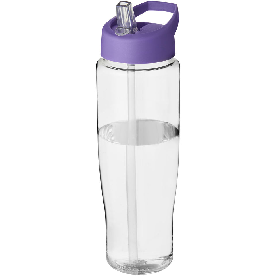 Borraccia sportiva H2O Active® Tempo da 700 ml con coperchio con beccuccio personalizzato con logo - Pubblienne