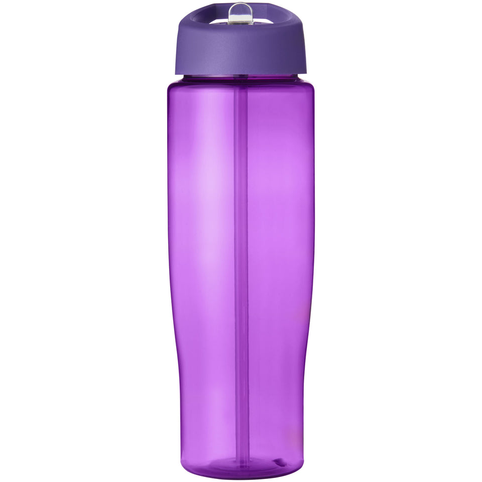 Borraccia sportiva H2O Active® Tempo da 700 ml con coperchio con beccuccio personalizzato con logo - Pubblienne