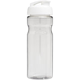Borraccia sportiva H2O Active® Base da 650 ml con coperchio a scatto personalizzato con logo - Pubblienne