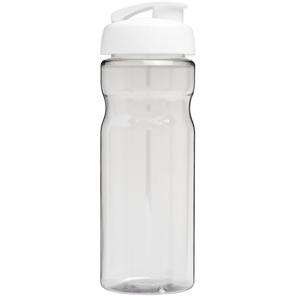 Borraccia sportiva H2O Active® Base da 650 ml con coperchio a scatto personalizzato con logo - Pubblienne