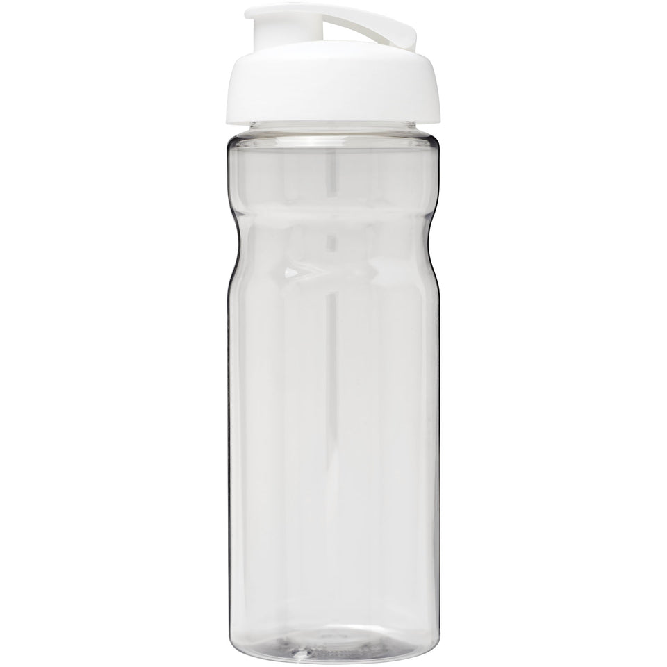 Borraccia sportiva H2O Active® Base da 650 ml con coperchio a scatto personalizzato con logo - Pubblienne