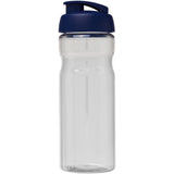 Borraccia sportiva H2O Active® Base da 650 ml con coperchio a scatto personalizzato con logo - Pubblienne