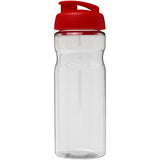 Borraccia sportiva H2O Active® Base da 650 ml con coperchio a scatto personalizzato con logo - Pubblienne