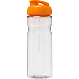 Borraccia sportiva H2O Active® Base da 650 ml con coperchio a scatto personalizzato con logo - Pubblienne