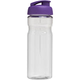 Borraccia sportiva H2O Active® Base da 650 ml con coperchio a scatto personalizzato con logo - Pubblienne