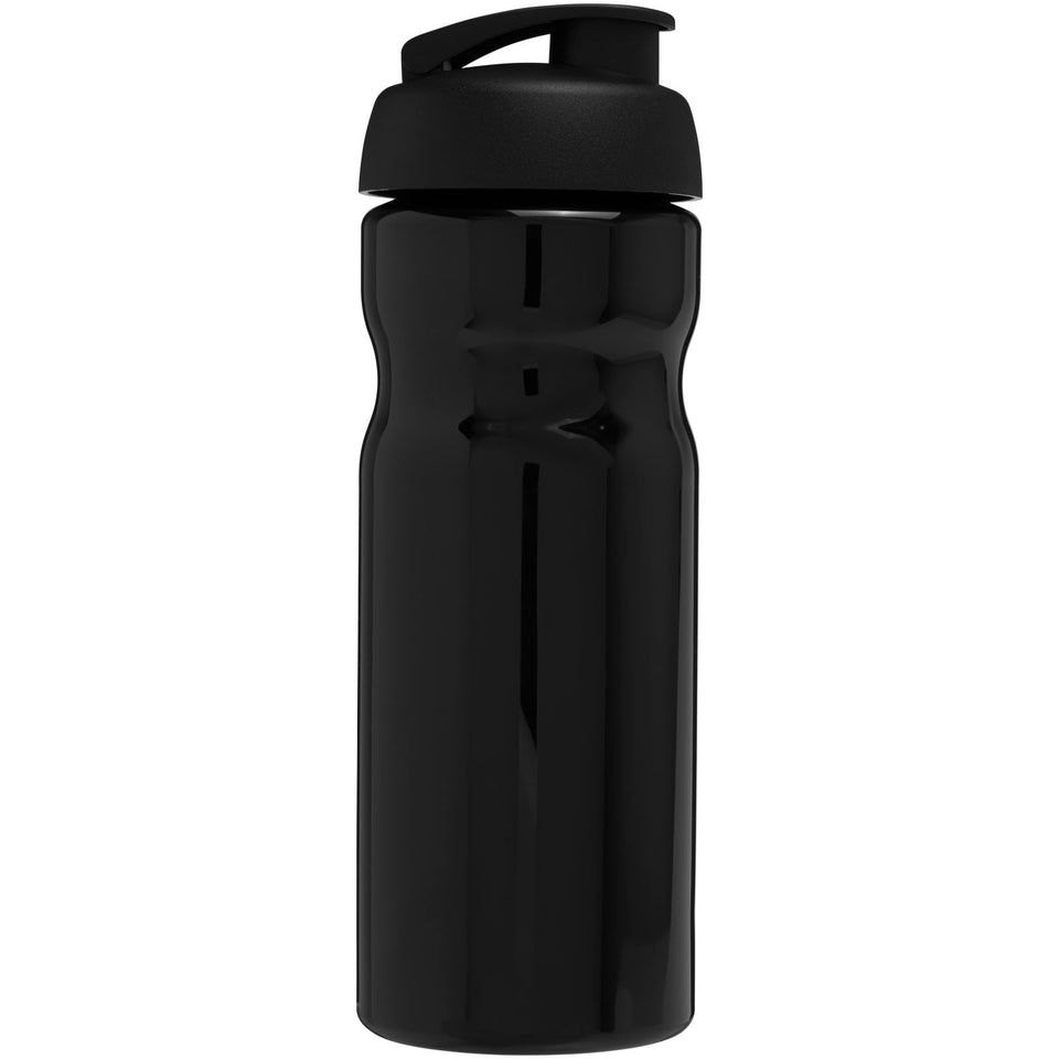 Borraccia sportiva H2O Active® Base da 650 ml con coperchio a scatto personalizzato con logo - Pubblienne