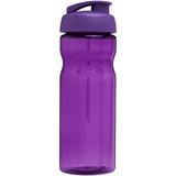 Borraccia sportiva H2O Active® Base da 650 ml con coperchio a scatto personalizzato con logo - Pubblienne