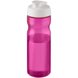 Borraccia sportiva H2O Active® Base da 650 ml con coperchio a scatto personalizzato con logo - Pubblienne