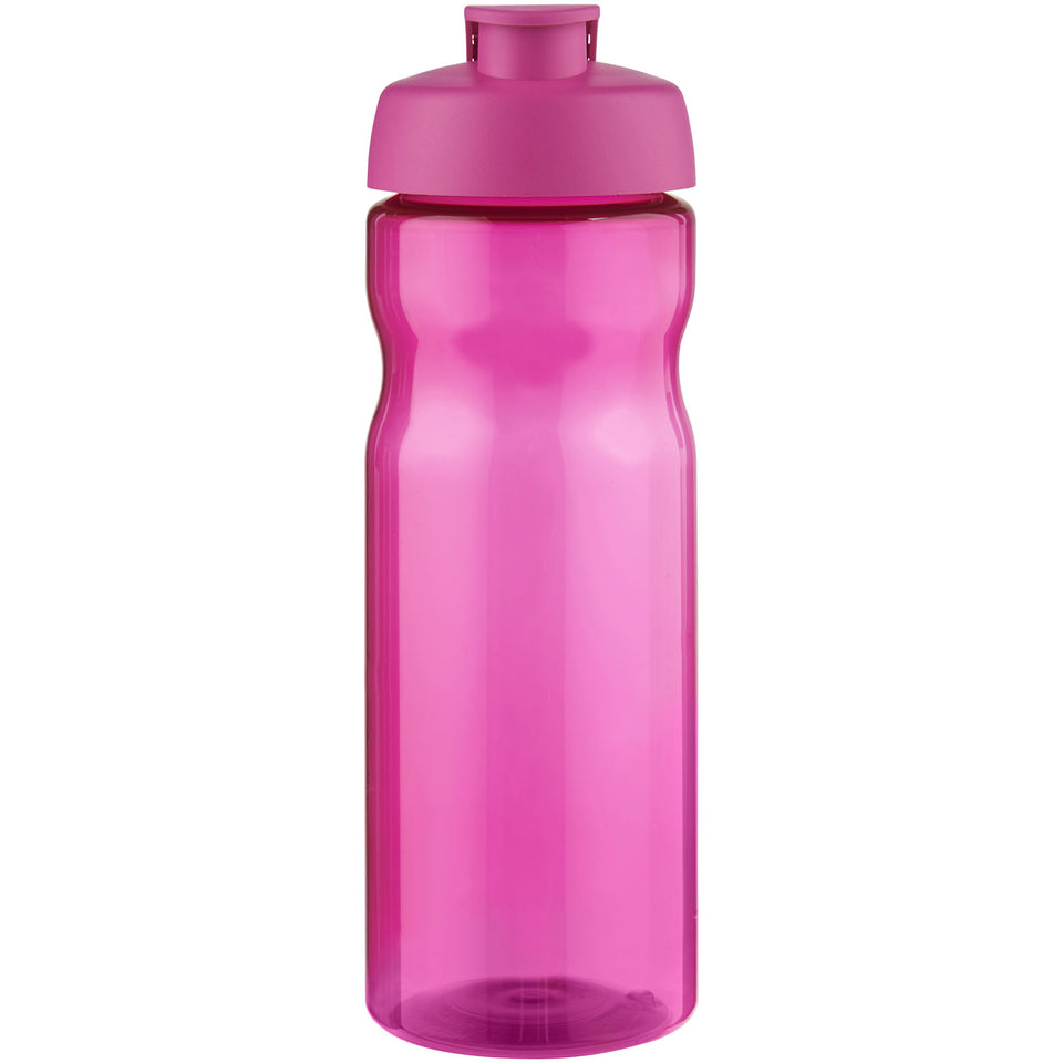 Borraccia sportiva H2O Active® Base da 650 ml con coperchio a scatto personalizzato con logo - Pubblienne