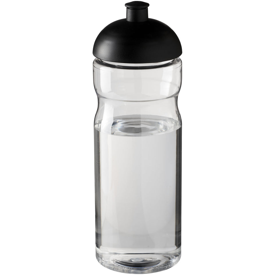 Borraccia sportiva H2O Active® Base da 650 ml con coperchio a cupola personalizzato con logo - Pubblienne