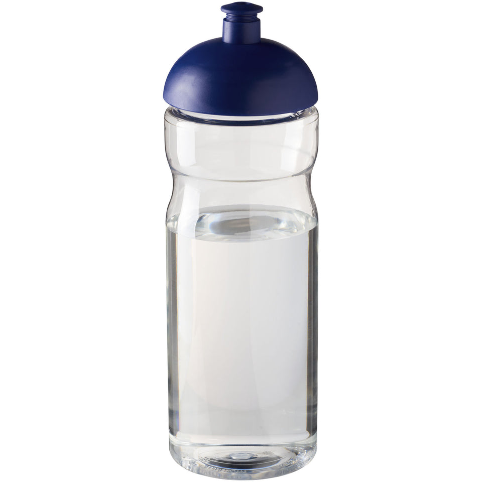 Borraccia sportiva H2O Active® Base da 650 ml con coperchio a cupola personalizzato con logo - Pubblienne