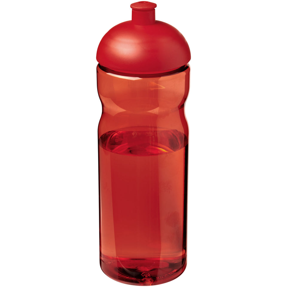 Borraccia sportiva H2O Active® Base da 650 ml con coperchio a cupola personalizzato con logo - Pubblienne