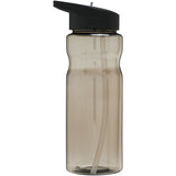 Borraccia sportiva H2O Active® Base da 650 ml con coperchio con beccuccio personalizzato con logo - Pubblienne
