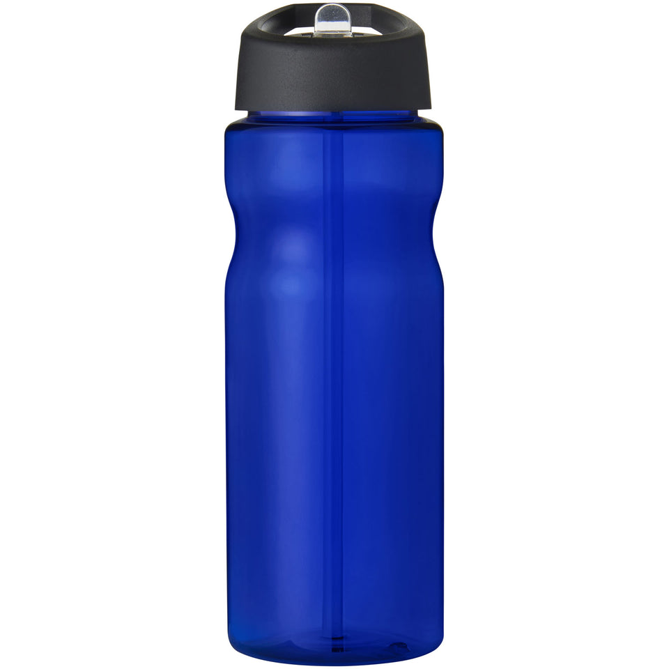 Borraccia sportiva H2O Active® Base da 650 ml con coperchio con beccuccio personalizzato con logo - Pubblienne
