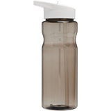 Borraccia sportiva H2O Active® Base da 650 ml con coperchio con beccuccio personalizzato con logo - Pubblienne