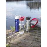 Borraccia sportiva H2O Active® Base da 650 ml con coperchio con beccuccio personalizzato con logo - Pubblienne
