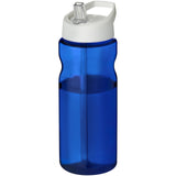 Borraccia sportiva H2O Active® Base da 650 ml con coperchio con beccuccio personalizzato con logo - Pubblienne