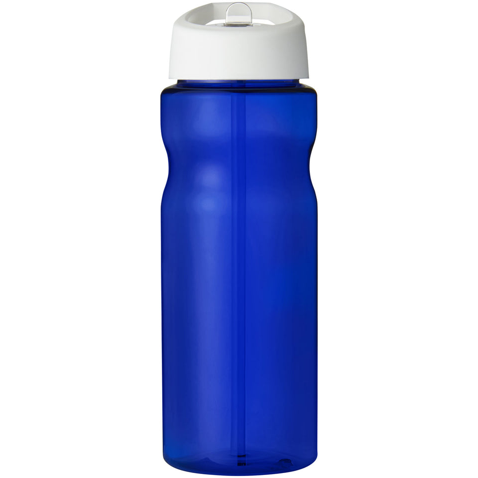 Borraccia sportiva H2O Active® Base da 650 ml con coperchio con beccuccio personalizzato con logo - Pubblienne