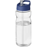 Borraccia sportiva H2O Active® Base da 650 ml con coperchio con beccuccio personalizzato con logo - Pubblienne