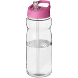 Borraccia sportiva H2O Active® Base da 650 ml con coperchio con beccuccio personalizzato con logo - Pubblienne
