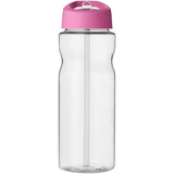 Borraccia sportiva H2O Active® Base da 650 ml con coperchio con beccuccio personalizzato con logo - Pubblienne