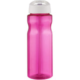 Borraccia sportiva H2O Active® Base da 650 ml con coperchio con beccuccio personalizzato con logo - Pubblienne
