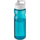 Borraccia sportiva H2O Active® Base da 650 ml con coperchio con beccuccio personalizzato con logo - Pubblienne