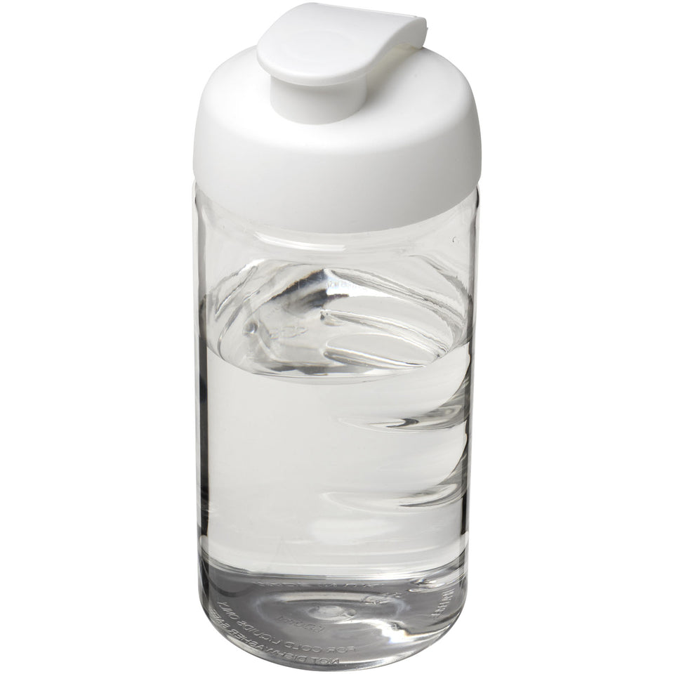 Borraccia sportiva H2O Active® Bop da 500 ml con coperchio a scatto personalizzato con logo - Pubblienne
